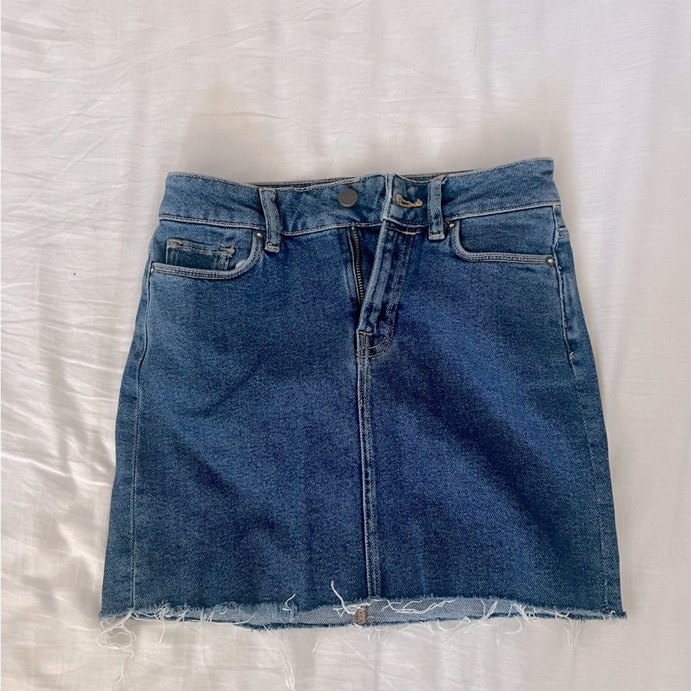 Allsaints denim skirts